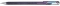 Roller cu gel Hybrid Duo, fara mecanism, 1 mm Pentel violet + albastru metalizat