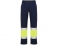 Pantaloni de vara Hi-Vis Naos, pentru barbati, Bleumarin/Galben Fluorescent, Roly  marimea 38