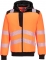 Hanorac Hi-Vis cu fermoar, portocaliu/negru, regular, PW3, Portwest marimea 4XL