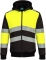 Hanorac de iarna Hi-Vis clasa 1, cu fermoar si gluga, galben/negru, Regular, Portwest marimea 4XL