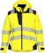 Jacheta de ploaie Hi-Vis, pentru femei, galben/negru, Regular, PW3, Portwest marimea L