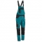 Pantalon cu pieptar, verde / negru, Comfort, Rock Safety  marimea 2XL