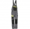 Pantaloni cu pieptar, negru / gri / galben, Shelter, Rock Safety marimea 2XL