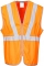 Vesta lunga Hi-Vis, portocaliu, Regular, RIS, Portwest marimea 4XL