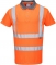 Tricou polo Hi-Vis S/S , portocaliu, Regular, Portwest marimea 4XL