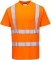 Tricou cu maneci scurte Hi-Vis, portocaliu, regular, Cotton Comfort, Portwest marimea 4XL