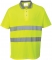 Tricou polo Hi-Vis s/s, galben, regular, Cotton Comfort, Portwest marimea 4XL