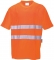 Tricou Hi-Vis, portocaliu, regular, Cotton Comfort, Portwest marimea 4XL