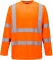 Tricou cu maneci lungi Hi-Vis, portocaliu, regular, Portwest marimea L