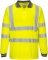 Tricou polo cu maneci lungi Hi-Vis, galben, regular, Portwest marimea 4XL
