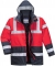 Jacheta Hi-Vis Traffic Contrast, Rosu/Navy, Portwest  marimea M