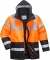 Jacheta Hi-Vis Traffic Two Tone, Portocaliu/Negru, Portwest  marimea L
