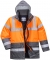 Jacheta Hi-Vis Traffic Two Tone, Orange/Gri, Portwest  marimea XL