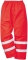 Pantaloni Hi-Vis, rosu, regular, traffic, Portwest marimea S