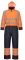 Combinezon Hi-Vis, captusit, portocaliu/navy, regular, contrast, Portwest marimea 4XL