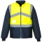 Jacheta respirabila Hi-Vis 2-in-1, reversibla, galben/navy, regular, Portwest marimea 4XL