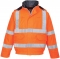 Jacheta de ploaie Hi-Vis, antistatica si ignifuga, portocaliu, regular, Bizflame Rain, Portwest marimea 4XL
