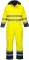 Combinezon Bizflame Rain Hi-Vis Multi, galben/navy, regular, Portwest marimea L