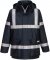 Jacheta Bizflame Rain antistatica FR, navy, regular, Portwest marimea L