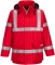 Jacheta Bizflame Rain antistatica FR, rosu, regular, Portwest marimea L