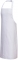 Sort din polibumbac, cu pieptar, alb, regular, Portwest culoare ALB