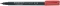 Marker permanent 0.6 mm Lumocolor Staedtler rosu