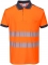 Tricou polo Hi-Vis Vision PW3, Portocaliu/Navy, Portwest  marimea M