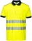 Tricou polo Hi-Vis Vision PW3, Galben/Navy, Portwest  marimea M