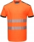 Tricou Hi-Vis S/S, portocaliu/negru, regular, PW3, Portwest marimea 4XL