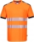 Tricou Hi-Vis S/S, portocaliu/gri, PW3, Portwest marimea L