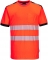 Tricou Hi-Vis S/S, rosu/negru, PW3, Portwest marimea 4XL