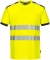 Tricou Hi-Vis S/S, galben/gri, PW3, Portwest marimea L