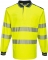 Tricou polo Hi-Vis L/S, galben/navy, regular, PW3, Portwest marimea 4XL