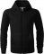 Trendy Zipper hanorac pentru copii negru, Malfini 122 cm/6 ani