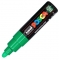 Marker cu vopsea PC-7M Posca 4.5 - 5.5 mm Uni-Ball verde