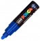 Marker cu vopsea PC-7M Posca 4.5 - 5.5 mm Uni-Ball albastru