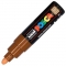 Marker cu vopsea PC-7M Posca 4.5 - 5.5 mm Uni-Ball maro