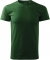 Tricou basic free, barbati, verde sticla, Malfini marimea 2XL