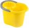 Galeata Gospodina, ovala din plastic, cu storcator detasabil, 13L, diverse culori galben