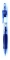 Pix retractabil cu gel M&G, grip cauciuc, 0.7 mm negru