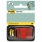 Index Clasic autoadeziv Post-It® 3M rosu