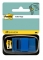 Index Clasic autoadeziv Post-It® 3M albastru