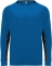 Tricou copii, cu maneca lunga, Porto, albastru-negru, Roly 12 Ani